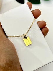 Soulmate Antitarnish Necklace