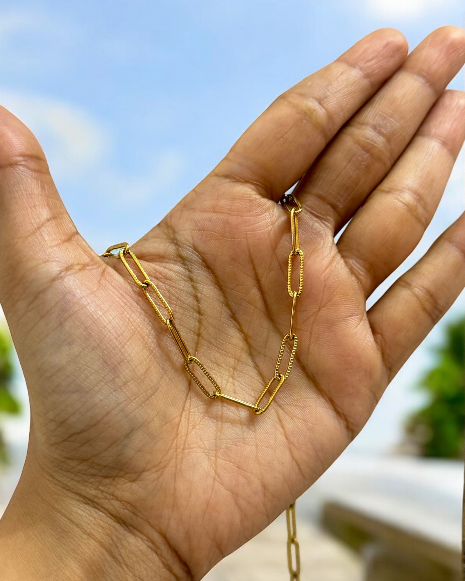 Minimal Link Necklace✨