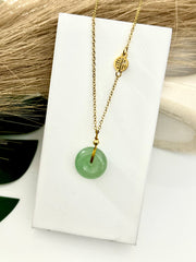 Green Stone Antitarnish Necklace