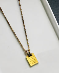 Soulmate Antitarnish Necklace