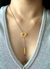 Square Link Antitarnish Necklace