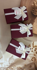 Maroon Rakhi Gift Box 🎁