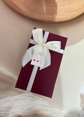 Maroon Rakhi Gift Box 🎁