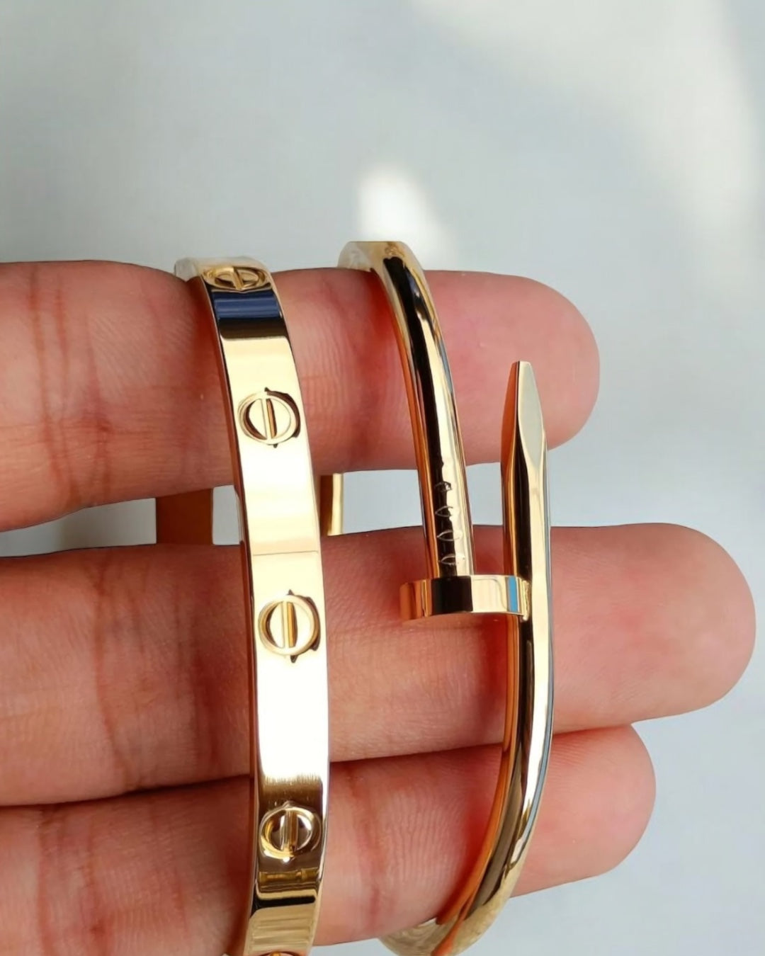 Cartier Nail Bracelet Bangle