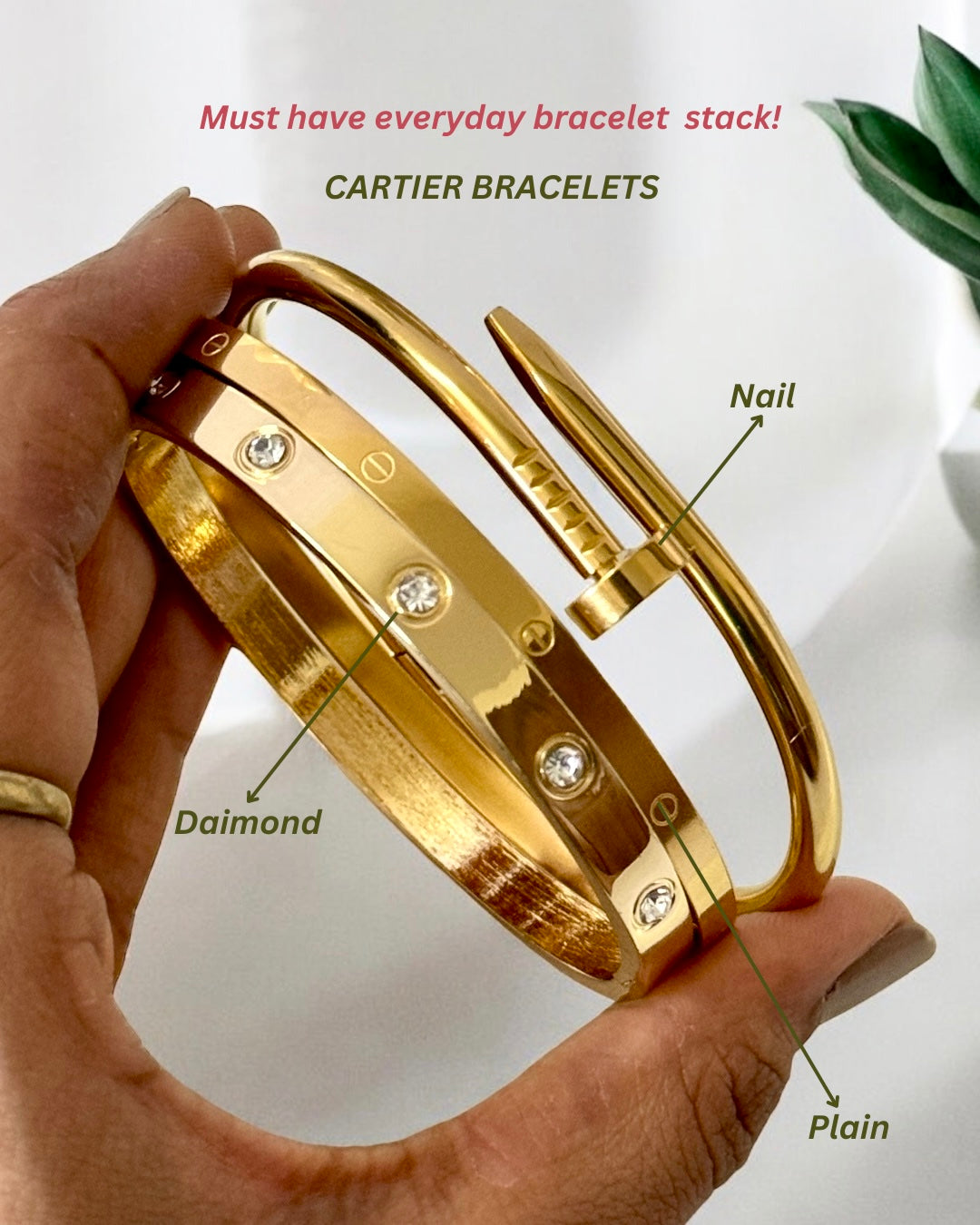 Daimond Cartier Bracelet Bangle