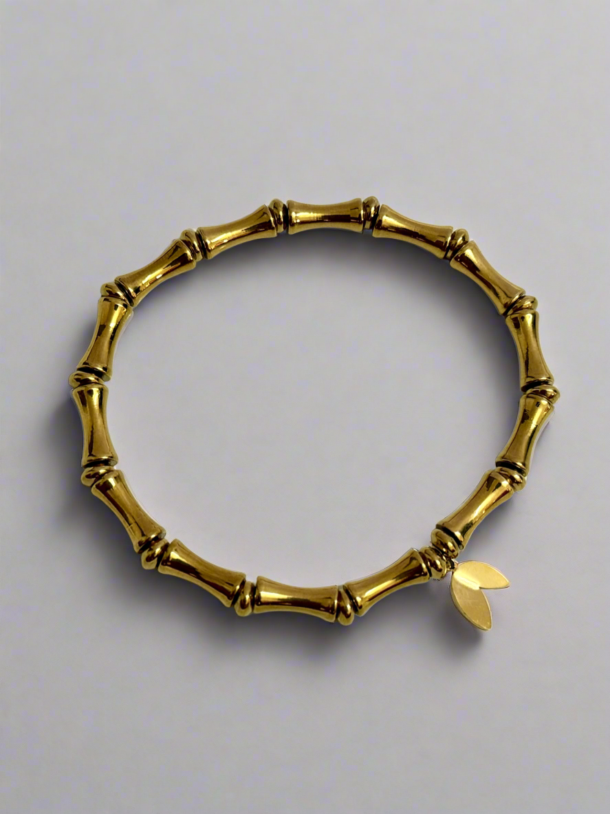 Antitarnish Bamboo Bracelet