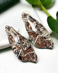 Vintage Silver Antitarnish Botega Earrings