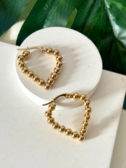 Antitarnish Heart Hoops