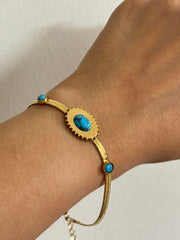 Bohemian Sun 18K Gold Plated Antitarnish Bracelet